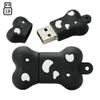 16GB Bone Model USB Flash Drive USB 3.0 Storage Device USB Flash Disk USB Drive USB 3.0 Memory Stick USB Stick U Disk Thumb Drive USB Flash Memory USB Disk Data Storage - Black view 4