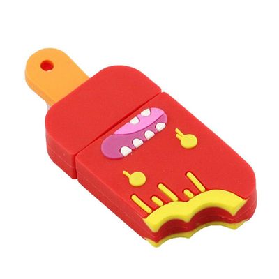 16GB Ice Cream Model USB 3.0 Flash Drive Flash Drive 3.0 Thumb Drive USB Jump Drive Memory Stick Zip Drive USB Drive - Red