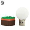 16GB Ball Model Flash Drive USB 3.0 Drive Memory Stick Thumb Drives Pen Drive Data Storage Zip Drive Jump Drive Flash Stick USB Stick USB Flash Drive - Golf view 3