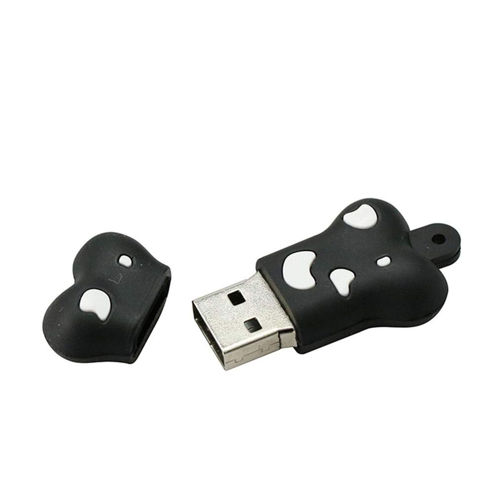 64GB Bone Model USB Flash Drive USB 3.0 Storage Device USB Flash Disk USB Drive USB 3.0 Memory Stick USB Stick U Disk Thumb Drive USB Flash Memory USB Disk Data Storage - Black