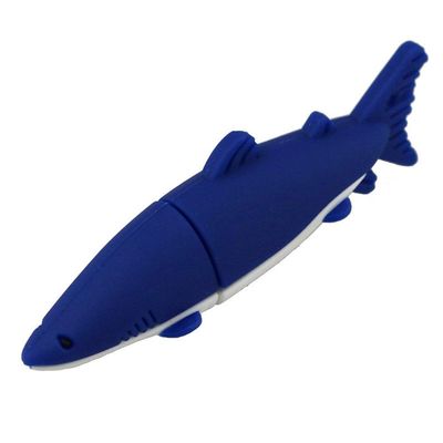 32GB Shark Model USB Flash Drive USB 3.0 Storage Device USB Flash Disk USB Drive USB 3.0 Memory Stick USB Stick U Disk Thumb Drive USB Flash Memory USB Disk Data Storage - Blue