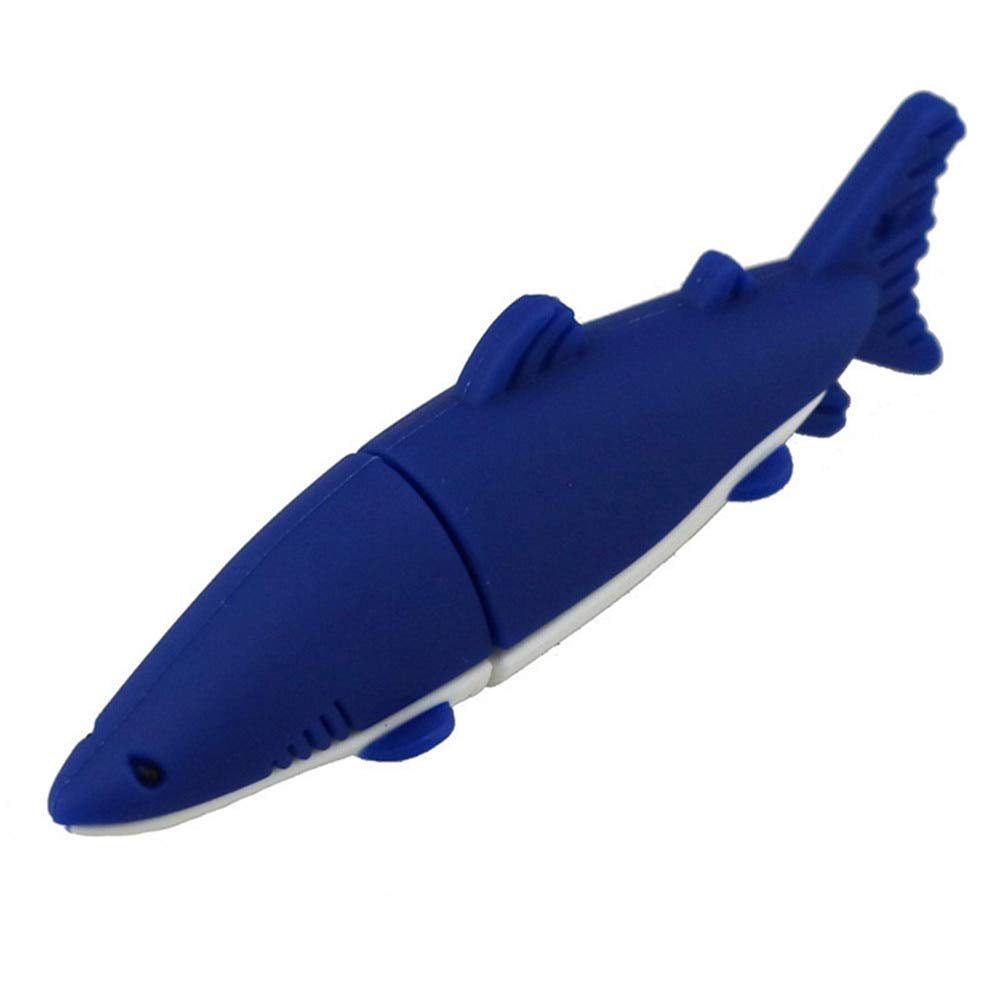 32GB Shark Model USB Flash Drive USB 3.0 Storage Device USB Flash Disk USB Drive USB 3.0 Memory Stick USB Stick U Disk Thumb Drive USB Flash Memory USB Disk Data Storage - Blue