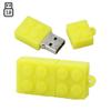 64GB Building Blocks Model USB Flash Drive USB 3.0 Storage Device USB Flash Disk USB Drive USB 3.0 Memory Stick USB Stick U Disk Thumb Drive USB Flash Memory USB Disk - Yellow view 2