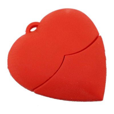 16GB Heart Model USB Flash Drive USB 3.0 Storage Device USB Flash Disk USB Drive USB 3.0 Memory Stick USB Stick U Disk Thumb Drive USB Flash Memory USB Disk Data Storage - Red