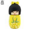 32GB Japanese Girl Model USB Flash Drive USB 3.0 Storage Device USB Flash Disk USB Drive USB 3.0 Memory Stick USB Stick U Disk Thumb Drive USB Flash Memory USB Disk - Yellow view 3