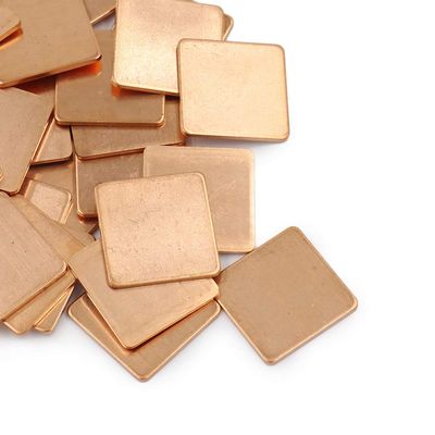 100pcs 20mm x 20mm x (0.3mm~1.5mm) Heatsink Pad Copper Shim for Laptop Notebook GPU Graphics Card Chipset (100pcs (20x20x1.5mm))