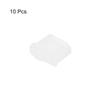 uxcell 10pcs Micro Silicone Protectors Male Port Anti Dust Cap Cover Clear view 3