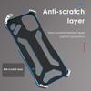 New Premium Ultra Slim Alloy Armor Shell Metal Aluminum Phone Case for iPhone 11 Pro Max (Black, iPhone 11 Pro Max) view 3
