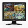 Cocar CCTV Security Monitor, 17 inch BNC Monitor with VGA HDMI AV Built-in Speaker 4:3 HD Display LCD Screen Display with USB Media Player for Home Surveillance Camera STB PC view 1