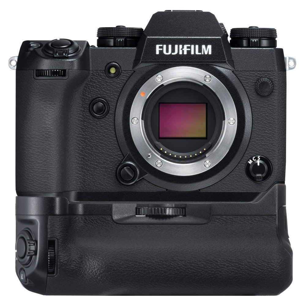 Fujifilm X-H1 Mirrorless Digital Camera w/Vertical Power Booster Grip Kit (Renewed)