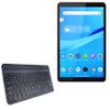 BoxWave Keyboard Compatible with Lenovo Smart Tab M10 HD Wi-Fi - SlimKeys Bluetooth Keyboard, Portable Thin with Chiclet-Style Keys - Jet Black