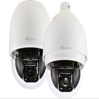 AMERICAN DYNAMICS | IFS02P5OCWTY Network Camera, PTZ, Vandalproof, TDN, WDR, 20x Optical Zoom, Clear Bubble, Day/Night, Outdoor, H.264/MJPEG, 2 Megapixel Resolution, 24 Volt AC, PoE, White,RJ45