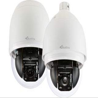 AMERICAN DYNAMICS | IFS02P5OCWTY Network Camera, PTZ, Vandalproof, TDN, WDR, 20x Optical Zoom, Clear Bubble, Day/Night, Outdoor, H.264/MJPEG, 2 Megapixel Resolution, 24 Volt AC, PoE, White,RJ45