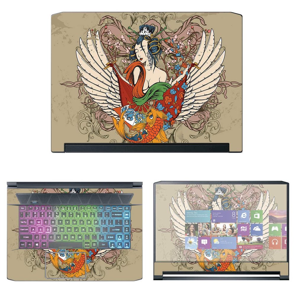 Decalrus - Protective Decal Skin Sticker for Acer Predator Triton 500 PT515-51 (15.6" Screen) case Cover wrap ACpredator500_PT515-114