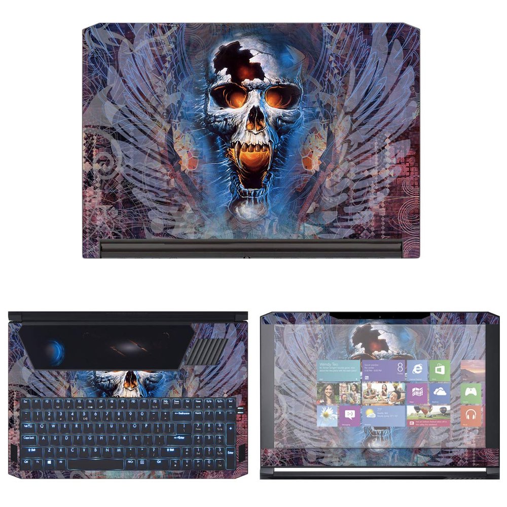 Decalrus - Protective Decal Skin Sticker for Acer Predator Triton 700 PT715-51 (17.3" Screen) case Cover wrap ACpredator700_PT715-53