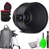 Rokinon Xeen 50mm T1.5 Lens for PL Mount Bundled with Potective Case, Padded Backpack, Tripod and Cleaning Kit view 1