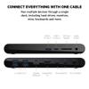 Belkin Thunderbolt 3 Dock Pro w/ Thunderbolt 3 Cable - USB-C Hub - USB-C Docking Station for MacOS & Windows, Dual 4K @60Hz, 40Gbps Transfer Speed, 85W Upstream Charging, w/ Ethernet, SD & Audio Ports view 4