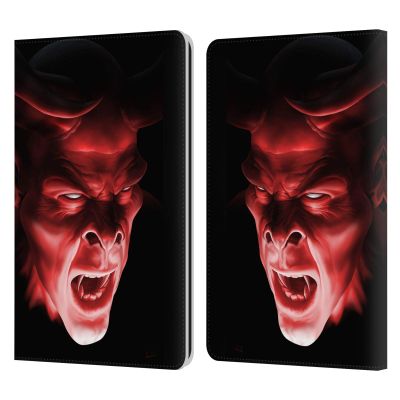 Head Case Designs Officially Licensed Tom Wood Shadow Demon Horror Leather Wallet Case Compatible with Kindle Paperwhite 1/2 / 3