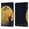 Head Case Designs Officially Licensed Duirwaigh Moon 2 God Leather Wallet Case Compatible with Kindle Paperwhite 1/2 / 3 view 1