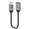 ALOGIC DisplayPort 1.4 to HDMI 2.0 Adapter, Supports 4K@60Hz, DisplayPort Male to HDMI Female Adapter, 20cm, Black & Silver view 1