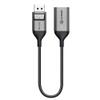 ALOGIC DisplayPort 1.4 to HDMI 2.0 Adapter, Supports 4K@60Hz, DisplayPort Male to HDMI Female Adapter, 20cm, Black & Silver view 2