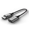 ALOGIC DisplayPort 1.4 to HDMI 2.0 Adapter, Supports 4K@60Hz, DisplayPort Male to HDMI Female Adapter, 20cm, Black & Silver view 3