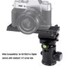 2 Way Macro Focusing Focus Rail Slider, Close-up Quick Screw Release Mount with 1/4-Inch Screw Mount Camera Flash Support Plate view 2