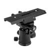 2 Way Macro Focusing Focus Rail Slider, Close-up Quick Screw Release Mount with 1/4-Inch Screw Mount Camera Flash Support Plate view 3