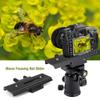 2 Way Macro Focusing Focus Rail Slider, Close-up Quick Screw Release Mount with 1/4-Inch Screw Mount Camera Flash Support Plate view 4