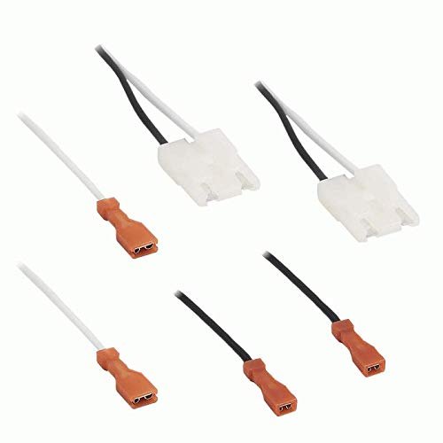 Carxtc Speaker Connection Plugs for Replacing Factory Front Door 5.25 Inch Speakers. Fits Jeep Cherokee 1988-1996