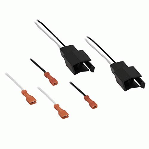 Carxtc Speaker Connection Plugs for Replacing Factory Front Dash 3.5 Inch Speakers. Fits Plymouth 600E Class 1984-1987
