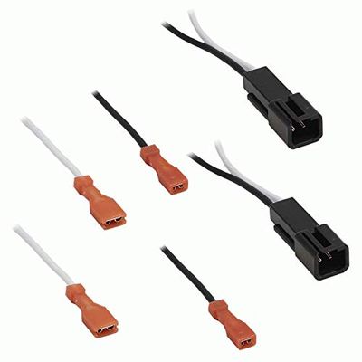 Carxtc Speaker Connection Plugs for Replacing Factory Front Door 6.5 Inch Speakers. Fits Dodge Caravan 1984-1995