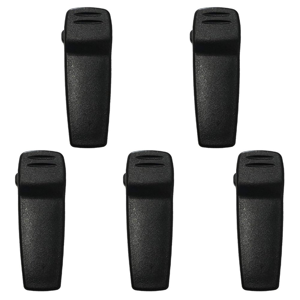 Amasu 5Pcs MB-94 Belt Clip Compatible with BP-232N BP-230N IC-F24 F14 F4011 F3011 F4021 F3021 F4061 F3061 F4161 F3161 F4161D F3161D F43G F33G F43TR F80D F70D
