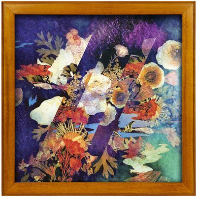 Crosley AC1006A-AC Wood Album Cover Frame, Acorn