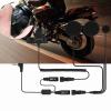 2.5mm PTT Microphone Motorcycle Helmet Headset for Two Way Radio T5428 T6200C T5720 view 2
