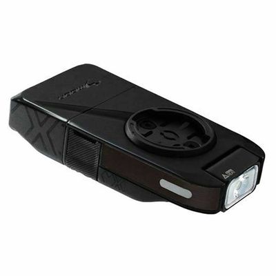 Moon - MX Rechargeable Stem Mounted Front Bike Light with Garmin/Wahoo/Bryton Compatible GPS Mount, USB Type C, 20-400 Lumens