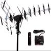 Five Star Outdoor Digital Amplified HDTV Antenna - up to 200 Mile Long Range, Directional 360 Degree Rotation by Remote Control, Intelligent Gain for HD 4K 1080P FM Support 2 TVs view 1