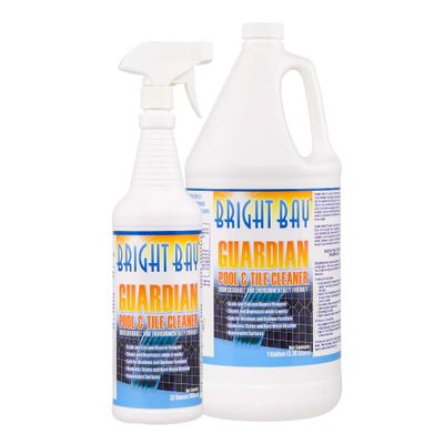 Calcium Build Up & Scum Line Remover, Guardian Pool & Tile Cleaner, 2 pk. (1 gal & 1 qt) - Targets Calcium, Saves Elbow Grease