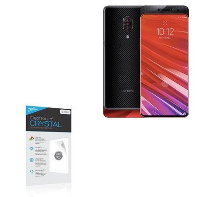 BoxWave Screen Protector Compatible with Lenovo Z5 Pro GT - ClearTouch Crystal (2-Pack), HD Film Skin - Shields from Scratches