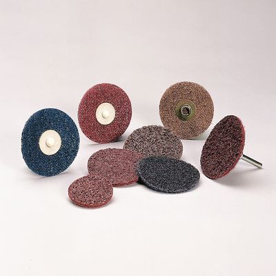 Standard Abrasives 840337 Surface Conditioning Disc, 2 in Dia, Aluminum Oxide Abrasive, Brown