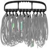 Cable Wrangler Cable Management System: Black view 1