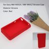 for Sony NW-WM1A WM1Z Case,Silicone Gel Rubber Protective Skin Cover Case for Sony NW-WM1A WM1A NW-WM1Z WM1Z(Red) view 2