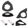 6" 6.5" 6.75" Inch Car Stereo Speaker Install Adapter Mount Bracket Plates and Speaker Wire Connectors for Front + Rear Made for 2002-2009 Chevrolet Trailblazer/GMC Envoy, 2002-2004 Oldsmobile Bravada
