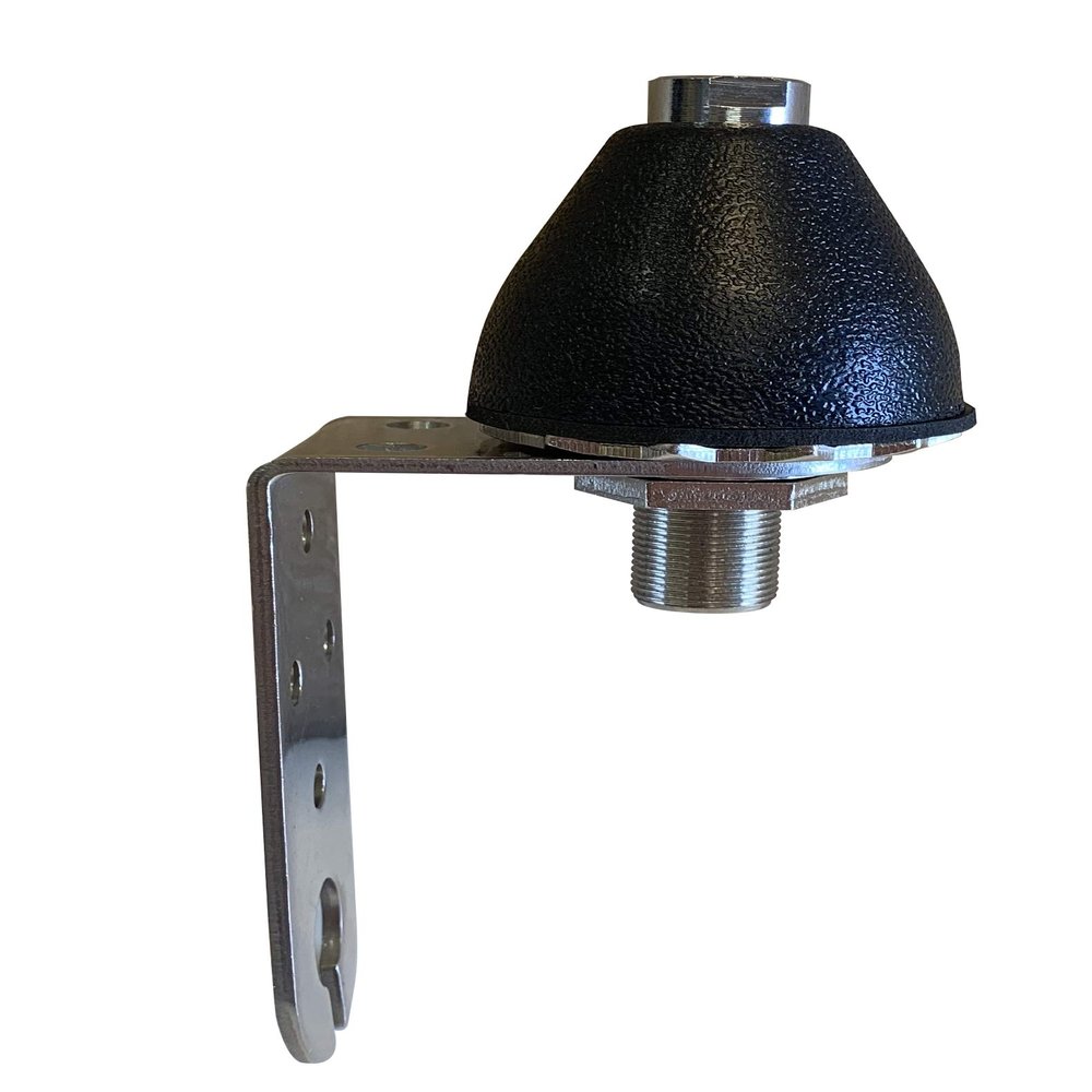 Sirio M-1 90 Degrees Stainless Steel Bracket with SO 239 to 3/8 24 Gum Drop Stud