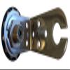 Sirio M-1 90 Degrees Stainless Steel Bracket with SO 239 to 3/8 24 Gum Drop Stud view 4