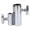 Kupo Junior Baby Adapter for Mounting Junior Stud Lighting Fixtures onto Standard 5/8" Baby Stands with Secure V-Shaped Locking Design (KG024812) view 3