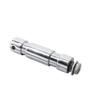 Kupo 28mm Steel Spigot, Chrome Plated Adapter with M10 Hex Screw and Washer, Plus Safety Pin Hole for Lighting Stand Mounting in Photography and Video Production (KG003012) view 2