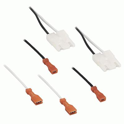 Carxtc Speaker Connection Plugs for Replacing Factory Rear Deck 4 x 10 Inch Speakers. Fits Chevrolet Monte Carlo 1978-1988
