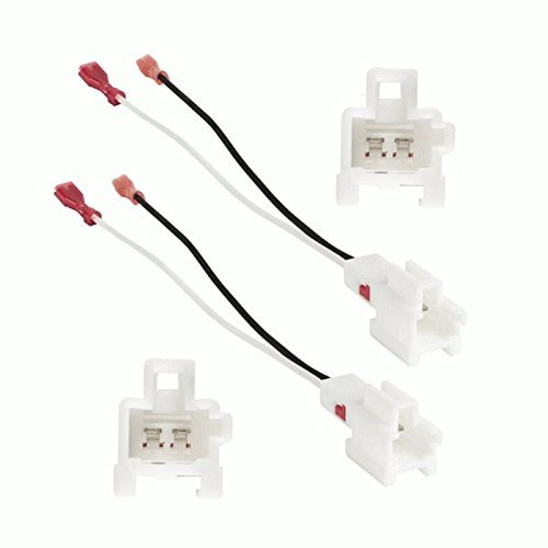 Carxtc Speaker Connection Plugs for Replacing Factory Rear Deck 6 x 9 Inch Speakers. Fits Toyota Yaris 2007-2018 Sedan