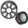 KICKER - Two 10 Inch LED Marine Subwoofers in Charcoal, 2 Ohm Bundle 4 Ohm Each view 1